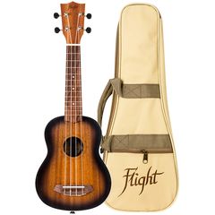 Укулеле Flight NUS 380 Amber, Отделка: Матовая, Цвет: Коричневый