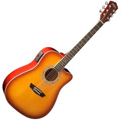 Гитара электроакустическая Washburn WA90CETS