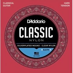 Струны для классической гитары D'Addario EJ27H Hard Tension