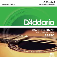 Струны для акустической гитары D'Addario EZ890 9-45