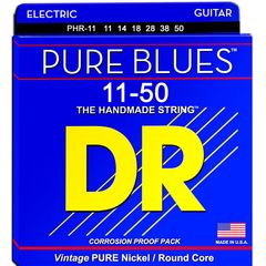 Струны для электрогитары DR Pure Blues PHR-11 11-50