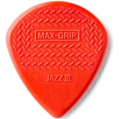 Медиатор Dunlop 471R3N Nylon Max-Grip® Jazz III
