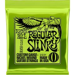 Струны для электрогитар Ernie Ball 2221 10-46, Количество струн: Упаковка 6 струн