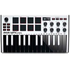 MIDI-клавиатура AKAI Pro MPK Mini White MK3