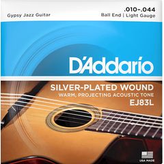 Струны для акустической гитары D'Addario EJ83L Light 10-44