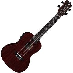 Укулеле Luna UKE Vintage Mahagony Concert Cutaway w/Preamp Red Satin