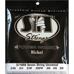 Струны для электрогитары SIT Strings S71059 10-59