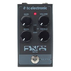 Педаль эффектов TC Electronic Fangs Metal Distortion