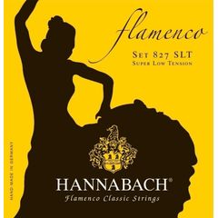 Струны для классической гитары Hannabach 827SLT Yellow Flamenco