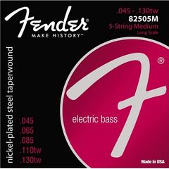 Струны для бас-гитары Fender 8250-5M 45-130TW