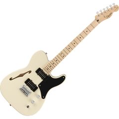 Полуакустическая гитара Fender Squier Paranormal Cabronita Telecaster MN Olympic White