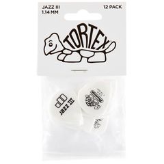 Набор медиаторов Dunlop 478P1.14 Tortex White Jazz III