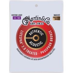 Струны для акустической гитары Martin MA535T 11-52