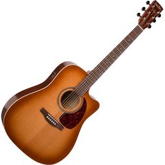 Гитара электроакустическая Simon & Patrick CW Gloss Top Vintage Burst Cedar A3T