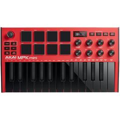 MIDI-клавиатура AKAI Pro MPK Mini Red MK3