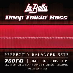 Струны для бас-гитары La Bella 760FS