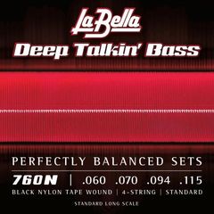 Струны для бас-гитары La Bella 760N