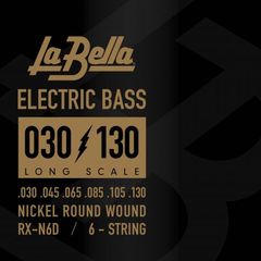 Струны для бас-гитары La Bella RX-N6D