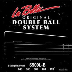 Струны для бас-гитары La Bella S500L-B