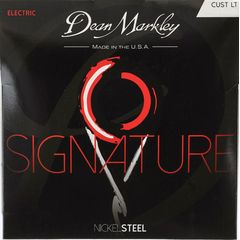 Струны для электрогитары Dean Markley 2508C Signature Custom Light 9-56