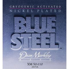 Струны для бас-гитары Dean Markley 2675A Blue Steel NPS 50-110