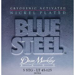 Струны для бас-гитары Dean Markley 2678A Blue Steel NPS 45-125 5-Strings