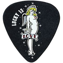 Медиатор Dunlop L09R.60 Lucky 13 Love Girl .60