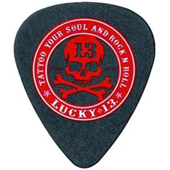 Медиатор Dunlop L12R.60 Lucky 13 Rock n Roll .60