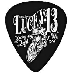 Медиатор Dunlop L18R.60 Lucky 13 Vintage Speed .60
