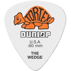 Медиатор Dunlop 424R.60 Tortex Wedge .60, Количество медиаторов: Штучные