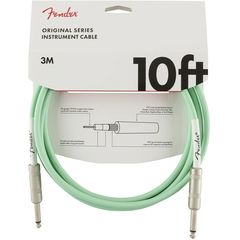 Кабель Fender 10" Original Series Instrument Cable Surf Green