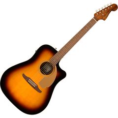 Гитара электроакустическая Fender Redondo Player WN Sunburst
