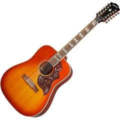 Гитара электроакустическая Epiphone Hummingbird 12-String Aged Cherry Sunburst