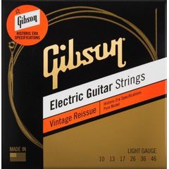 Струны для электрогитары Gibson SEG-HVR10 Vintage Reissue Light 10-46
