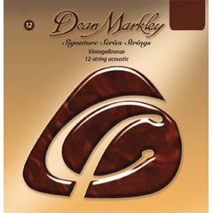Струны для 12-струнной гитары Dean Markley 2206 Vintage Bronze 12-54