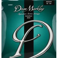 Струны для бас-гитары Dean Markley 2606A Signature Nickel Steel 48-106
