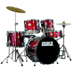 Ударная установка Peace Prodigy DP-109BK-22 Wine Red #25