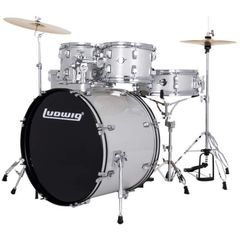 Ударная установка Ludwig Accent Fuse LC19015 Silver Sparkle