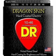 Струны для электрогитары DR Dragon Skin DSE-10 10-46