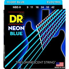 Струны для электрогитары DR Neon NBE-9 9-42