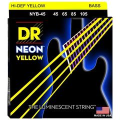 Струны для бас-гитары DR Neon NYB-45 45-105