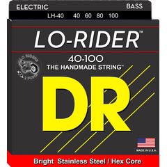 Струны для бас-гитары DR Lo-Rider LH-40 40-100