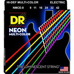 Струны для электрогитары DR Multi-Color NMCE-9 9-42