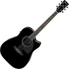 Гитара электроакустическая Ibanez PF15ECE-BK