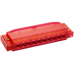 Губная гармошка Hohner Translucent Red