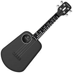 Укулеле PopuMusic Populele 2 Smart Ukulele Carbon Fiber Edition Black