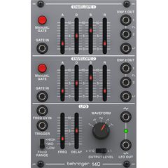 Генератор огибающей и низкочастотный модулятор Behringer 140 Dual Envelope/LFO