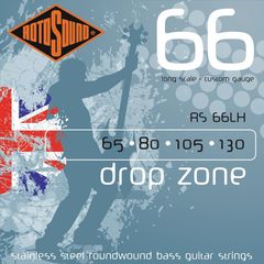 Струны для бас-гитары Rotosound RS66LH Bass Strings Stainless Steel