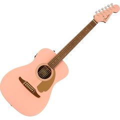 Гитара электроакустическая Fender Malibu Player Limited Edition Shell Pink