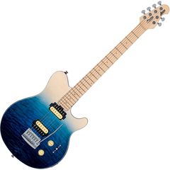 Электрогитара Sterling by MusicMan Axis AX3QM Quilted Maple Spectrum Blue